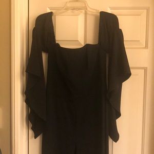 Black White House Black Market jumpsuit.